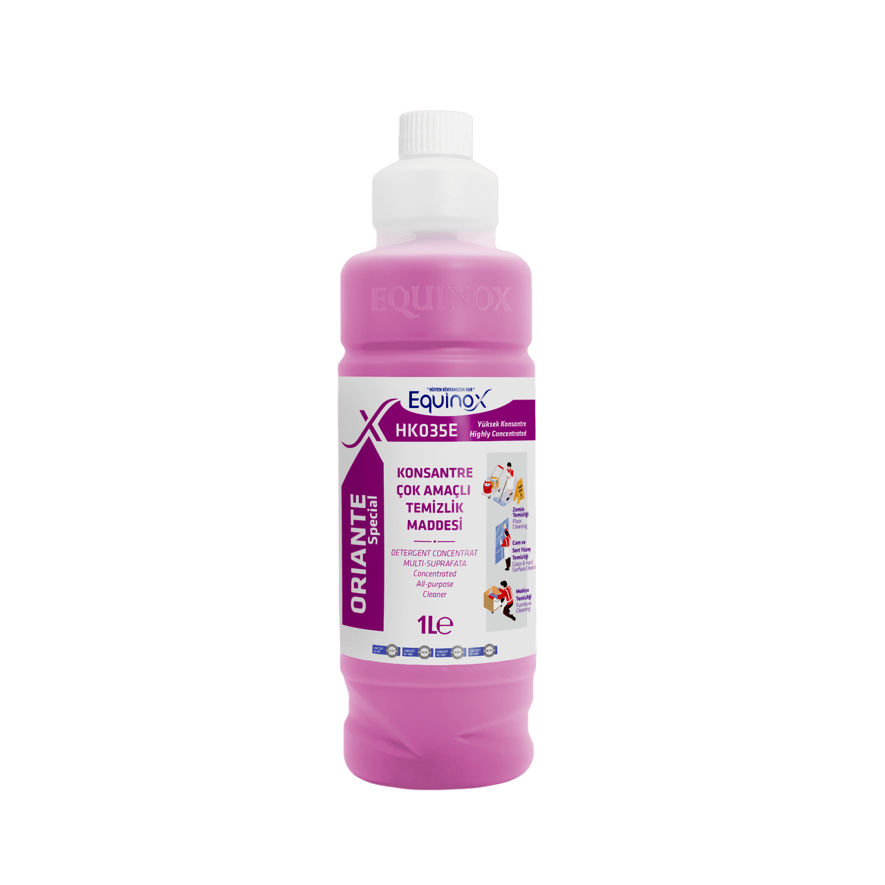 Konsantre Parfümlü Genel Temizlik Maddesi Pembe Special 1 kg – GİMDES Helal Belgeli